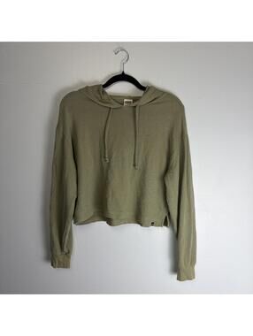 Victoria's Secret Women's Green and Khaki Hoody